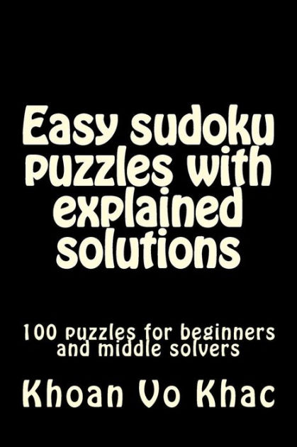 Sudoku Puzzles Explained