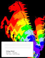 7 Horses Notebook College Ruled 100 sheets/200 Pages 7.44