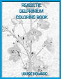 Realistic Delphinium Coloring Book