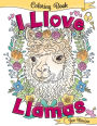 I Llove Llamas Coloring Book