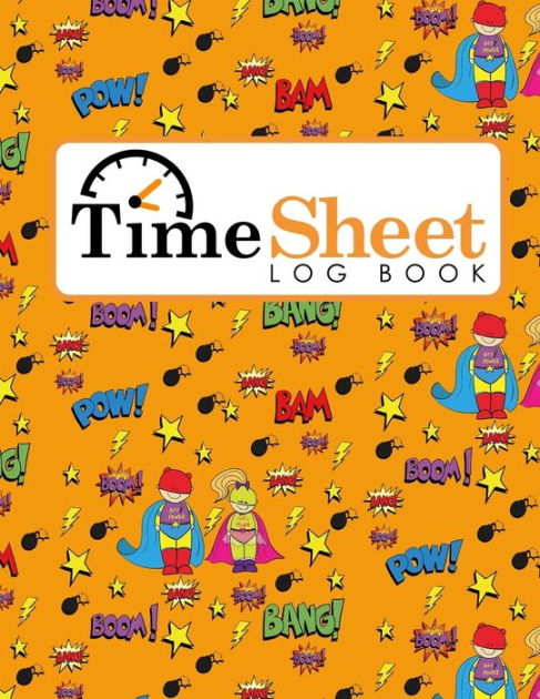 Time Sheet Log Book Daily Work Log Sheet Time Tracker Timesheet Time