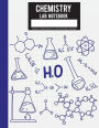 Chemistry Lab Notebook: 1/4 Square inch - Laboratory Notebook Science - Large Print With 108 Pages - School Notebook: Student Lab Notebook