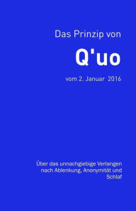 Title: Das Prinzip von Q'uo (2. Januar 2016): Über das unnachgiebige Verlangen nach Ablenkung, Anonymität und Schlaf, Author: Jim McCarty