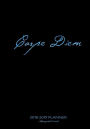 2018-2019 Planner: Weekly Planner and diary, Carpe Diem blue cover, 7