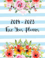 2019-2023 Five Year Planner: Calendar Planner 60 Months Personal Time Management Yearly Goals Monthly Task Checklist Organizer Agenda Schedule Logbook Appointment Notebook Planner & Journal Home School Office