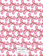 Sketchbook: Cherry blossom on white cover (8.5 x 11) inches 110 pages, Blank Unlined Paper for Sketching, Drawing , Whiting , Journaling & Doodling