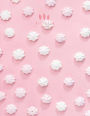 Notebook: Pink cover and Lined pages, Extra large (8.5 x 11) inches, 110 pages, White paper