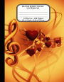 Blank Sheet Music Notebook 8.5