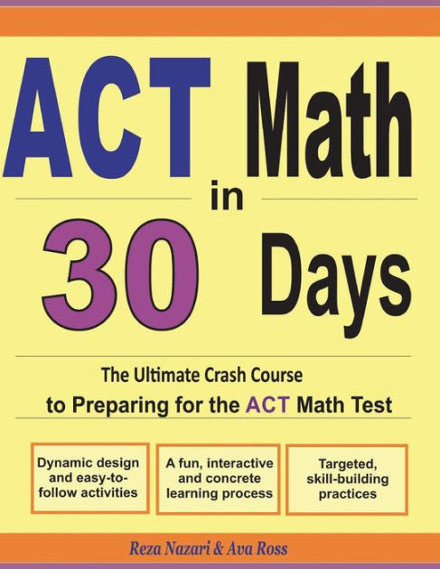 Certification ACT-Math Test Answers