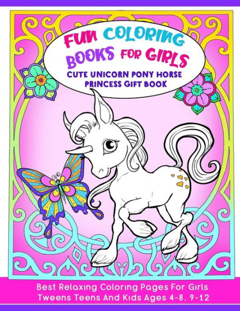 Unicorn Coloring Books for Girls Ages 4-8: Art Activity Book for Creative  Kids featuring Unicorn Coloring Books for Girls Ages 4-8 (Paperback)