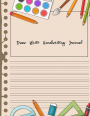 Draw Write Handwriting Journal: Writing Letters & Words with Dashed Center Line, Handwriting Hooked Learn, Creative Draw Write Handwriting Journal, Unruled Top, and Ruled Bottom Half, 8.5