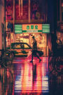 JAPAN STREET - a lined journal