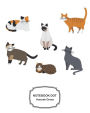 Notebook Dot: Cute cat : Notebook Journal Diary, 120 pages, 8