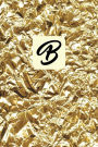 B: 6x9 Inches, Monogram Initial