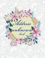Address unknown book: Email Address Book And Contact Book, with A-Z Tabs Address, Phone, Email, Emergency Contact, Birthday 120 Pages large print 8.5