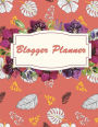 Blogger Planner: Blog statistics, Daily Blogger posts and Manager Schedule 120 Pages Large Size 8.5