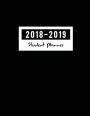Student Planner: Academic Planner, Project Journal, Weekly Tracker, Diary School, Organizer and Calendar, for High School, College & University Students, Black Cover (Aug 2018-Dec 2019)
