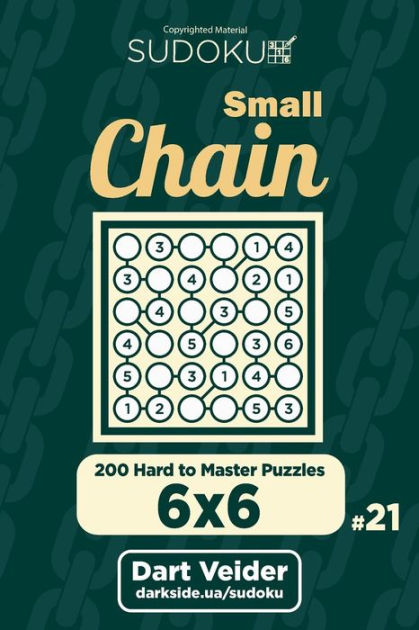 Chain Sudoku 6x6 - Hard 