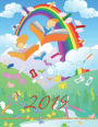 2019- Reading Rainbow Books Make Me Soar! 2018-2019 18 Month Academic Year: Monthly Planner- July 2018 To December 2019 Weekly and Monthly Large 8.5x11 Organizer with Motivational Quotes