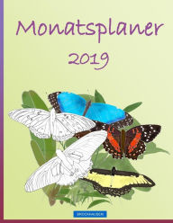 Title: BROCKHAUSEN - Monatsplaner 2019, Author: Dortje Golldack