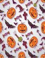 Notebook: Halloween cover and Dot pages, Extra large (8.5 x 11) inches, 110 pages, notebooks and journals