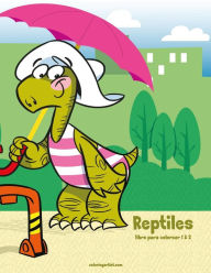 Title: Reptiles libro para colorear 1 & 2, Author: Nick Snels