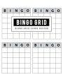 Bingo Grid Score Record: Bingo Game Record Keeper Book, Bingo Grid Scoresheet, Bingo Grid Score Card has many spaces on which to record, Size 8.5 x 11 Inch, 100 Pages
