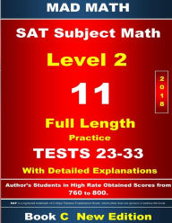 Title: 2018 SAT Subject Math Level 2 Book C Tests 23-33, Author: John Su