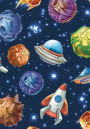 Writing Journal for Boys: Cool Space Notebook with Lined & Blank Pages: Perfect for Prayer/Gratitude/Summer Camp/Travel or Daily Journal for Kids to Draw & Write In