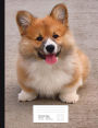 Corgi Puppy Graph Paper Composition Book: 5x5 Graph Ruled Notebook, 200 sheets, 100 pages