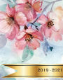 2019 - 2021 Three Year Planner: Spring Flowers Watercolor, 36 Monthly Calendar, 3 Years Schedule Planner Agenda Organizer Personal Time Management Journal Yearly Monthly Tasks