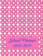 School Planner 2018-2019: Donuts Pink with Sprinkles Pattern Cover for your Academic Planner includes Yearly, Monthly and Weekly Calendars. A perfect gift for a Teacher, Girl, Boy, Parent, Student, Home School, Busy Mom or Dad. August 2018 Through July 20
