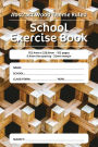 Abstract Wood Theme Ruled School Exercise Book: 152.4mm x 228.6mm - 153 pages 6.4mm line spacing - 32mm margin. A must have for all pupils serious about education