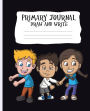 Primary Journal, Draw and Write: K-2 wide ruled primary writing notebook, draw and write story practice for Kindergarten, first grade and second grade. 7.5x9.25inches, 100 page primary journal