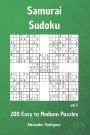 Samurai Sudoku Puzzles - 200 Easy to Medium vol. 5