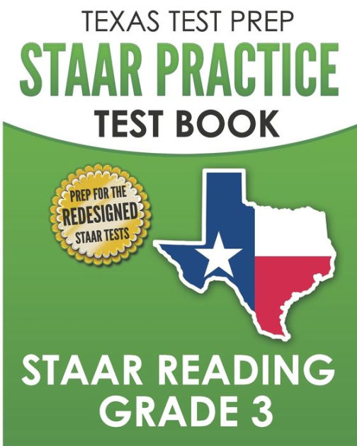 TEXAS TEST PREP STAAR Practice Test Book STAAR Reading Grade 3 ...