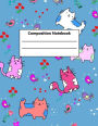 Composition Notebook: College Ruled Lined Pages Book School Notebook Journal For Kids Ages 3-12, Kindergarten