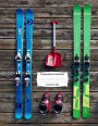 I Love to Ski Composition Notebook: 8.5 x 11 Alpine Skiing Composition Notebook for Boys and Girls ~ Elementary, Middle, High School, Homeschool or College ~ Freestyle Skier Cover