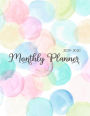 2019-2020 Monthly Planner: Two Year - Monthly Calendar Planner 24 Months Jan 2019 to Dec 2020 For Academic Agenda Schedule Organizer Logbook and Journal Notebook Planners Colorful Watercolor Buble Cover