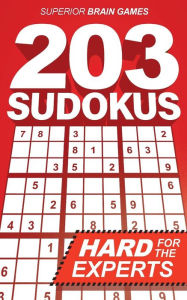 Title: 203 Sudokus: A DIFFICULT SUDOKU book with solutions, Author: Henning Dierolf