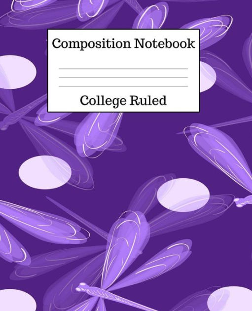 Composition Notebook College Ruled 100 Pages 7.5 x 9.25 Inches