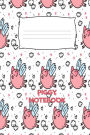 Piggy Notebook: Cute Pig Journal 6