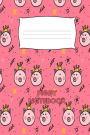 Piggy Notebook: Cute Pig Journal 6