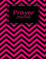 Prayer Journal: Black Pink Book, Prayer Log, A Christian Notebook Large Print Bible 8.5
