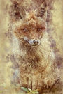 Fox Painting Watercolor Journal: Take Notes, Write Down Memories in this 150 Page Lined Journal