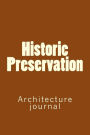 Historic Preservation: Architecture journal