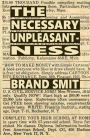 The necessary unpleasantness: narrative of attempts to make money - report with insights picked up in the process