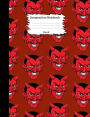 Devil Composition Notebook: Graph Paper Book for Girls, Boys and Teens, for Students and Teachers, for School and Work, Journaling and Writing Notes