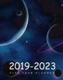2019-2023 Five Year Planner: Space Planets Cover 60 Months Planner Schedule Organizer Calendar Agenda Personal Diary for the Next Five Years January 2019 to December 2023