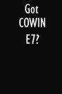 Got COWIN E7?: COWIN E7 Diary Journal